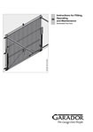 Fitting instructions Garador retractable plus garage door Fitting instructions Garador retractable plus garage door